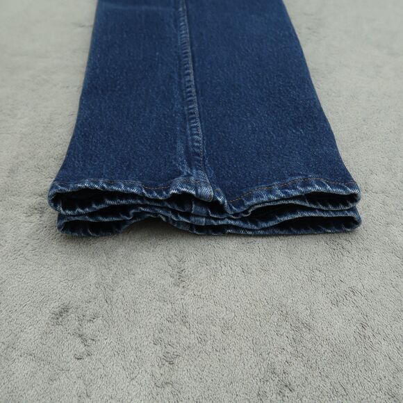 Wrangler Jeans Mens Size 44 (42x30 actual) Blue Regular Cowboy Cut Denim 947STR - Picture 7 of 16